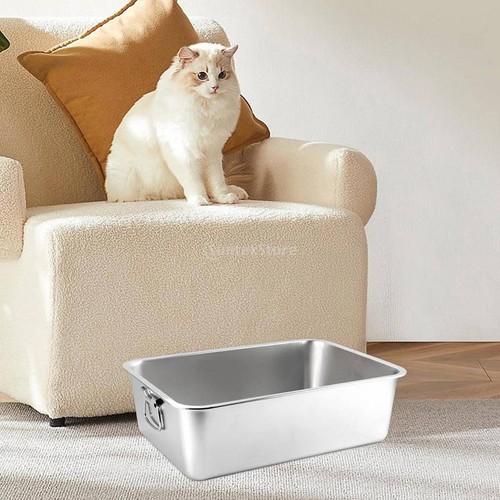 Stainless steel cats litter - stainless,