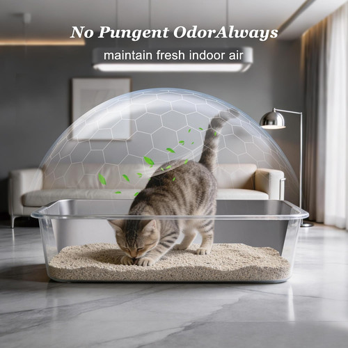Stainless steel cat - stainless, box