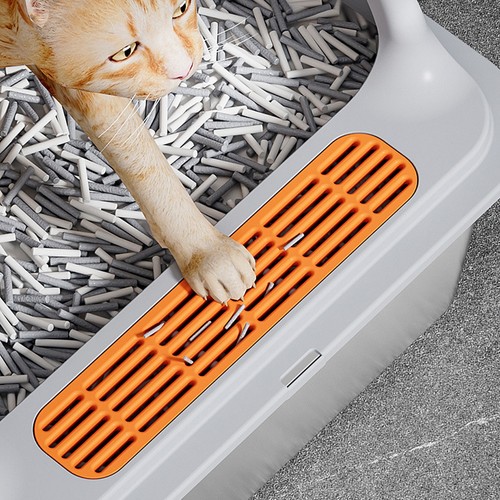 Enclosed stainless steel cat - stainless,