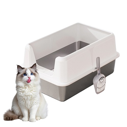 Stainless steel large cat - steel,